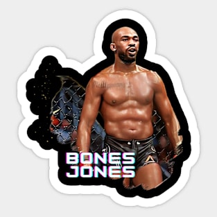 Jon Jones Art Sticker